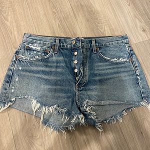 Agolde Parker cut off shorts size 29